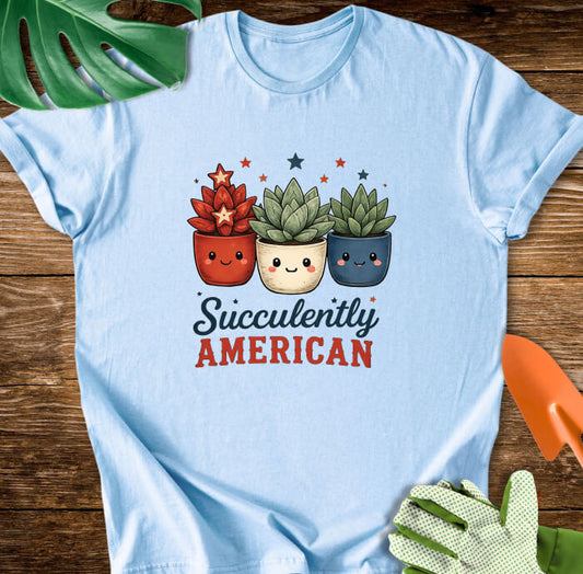Succulently American T-Shirt