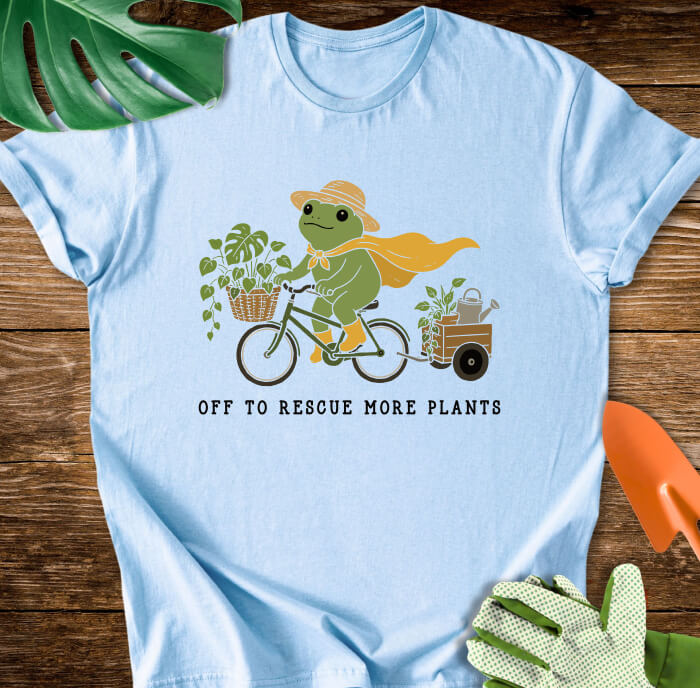 Off To Rescue More Plants T-Shirt