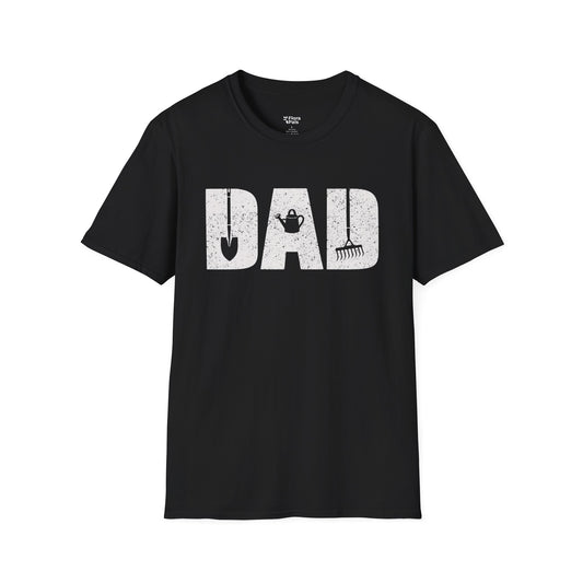 Gardening Dad Tool Lettering T-Shirt