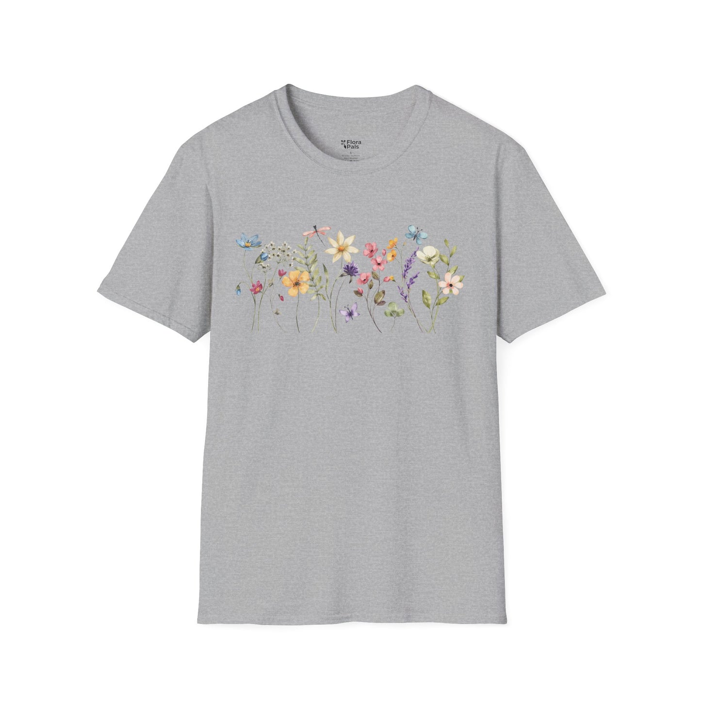Watercolor Wildflowers T-Shirt