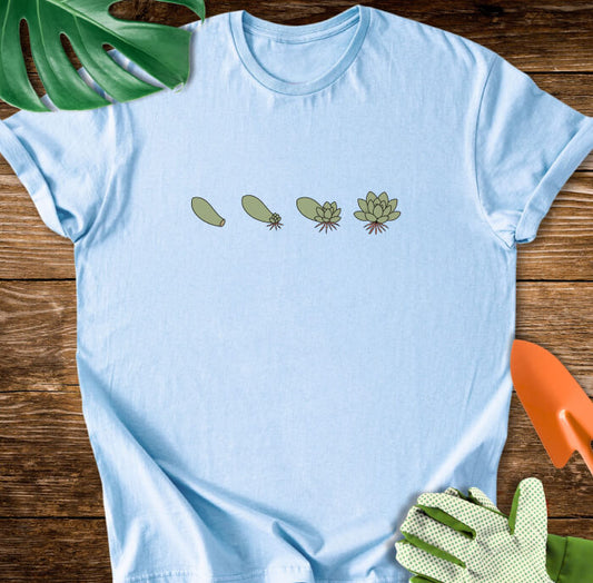 Succulent Propagation Stages T-Shirt