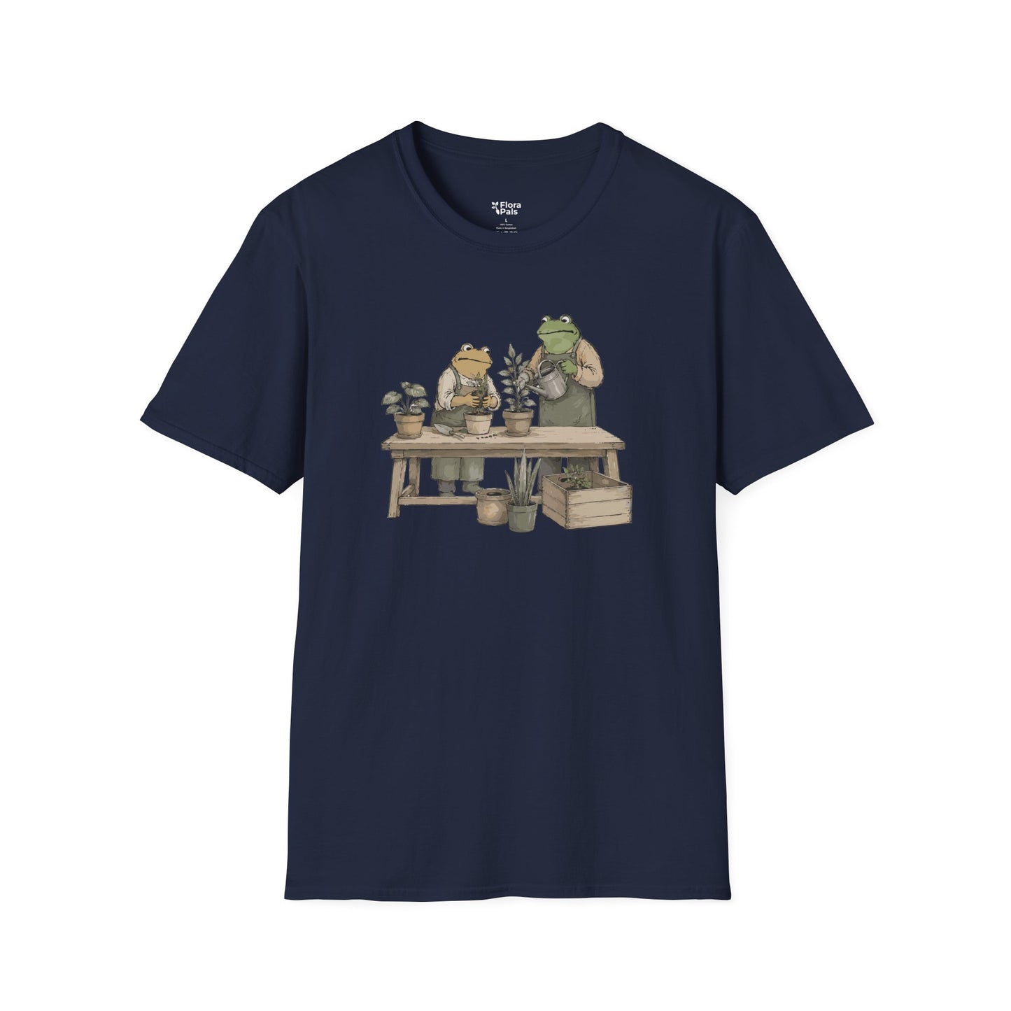 Frog Gardeners Planting Houseplants T-Shirt