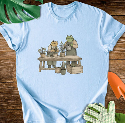 Frog Gardeners Planting Houseplants T-Shirt