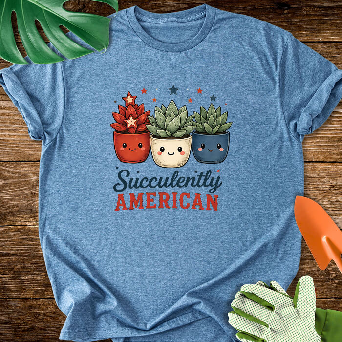 Succulently American T-Shirt