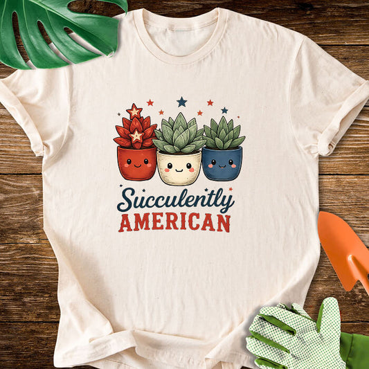 Succulently American T-Shirt