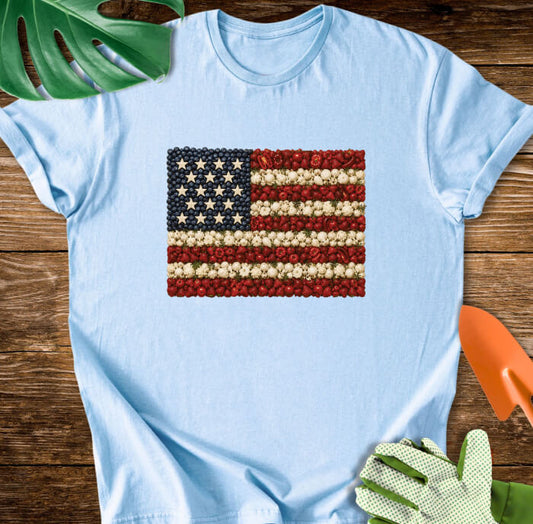 Harvest Flag USA T-Shirt