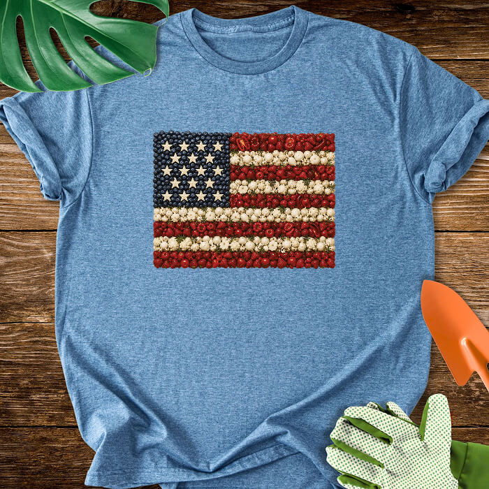 Harvest Flag USA T-Shirt