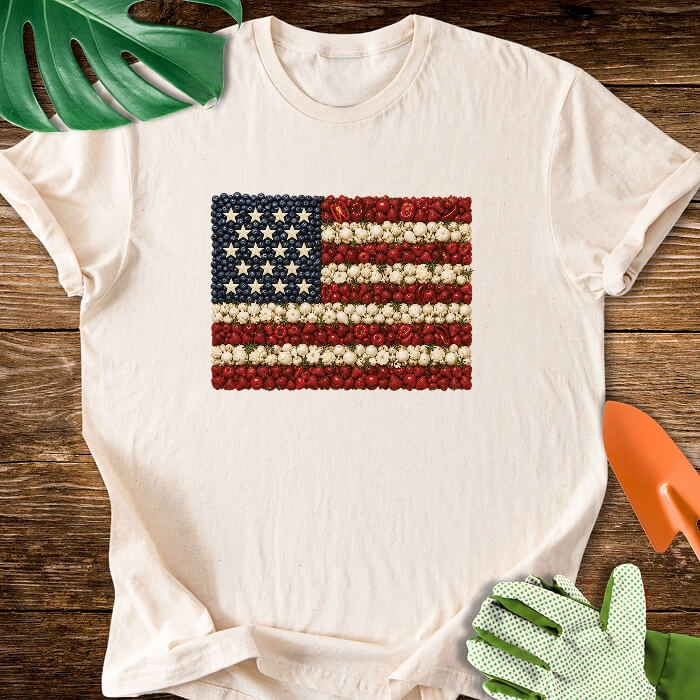Harvest Flag USA T-Shirt