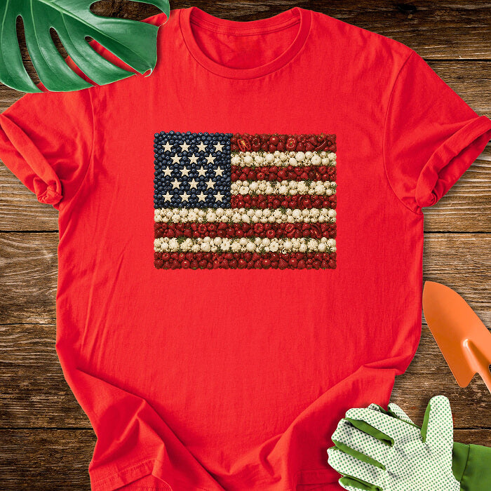 Harvest Flag USA T-Shirt