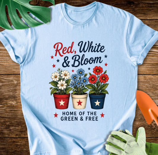 Red, White & Bloom T-Shirt