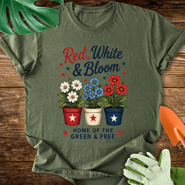 Red, White & Bloom T-Shirt