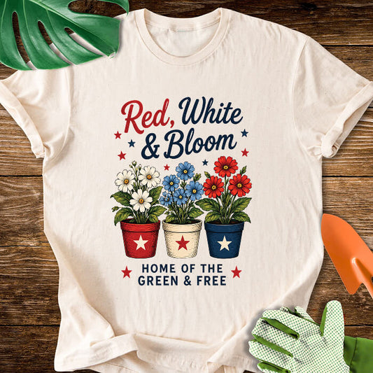 Red, White & Bloom T-Shirt