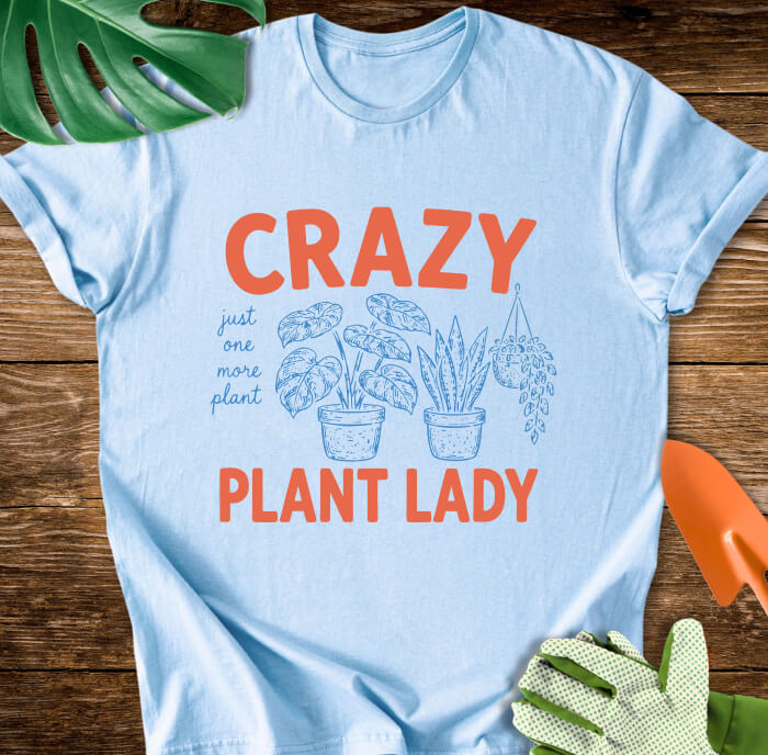 Crazy Plant Lady T-Shirt