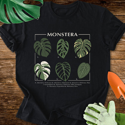 Monstera Varieties T-Shirt