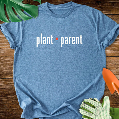 Plant Parent Plant Lover Typography T-Shirt
