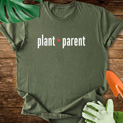 Plant Parent Plant Lover Typography T-Shirt