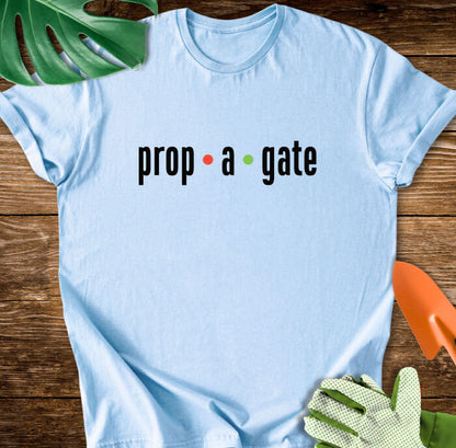 Propagate Plant Lover Typography T-Shirt