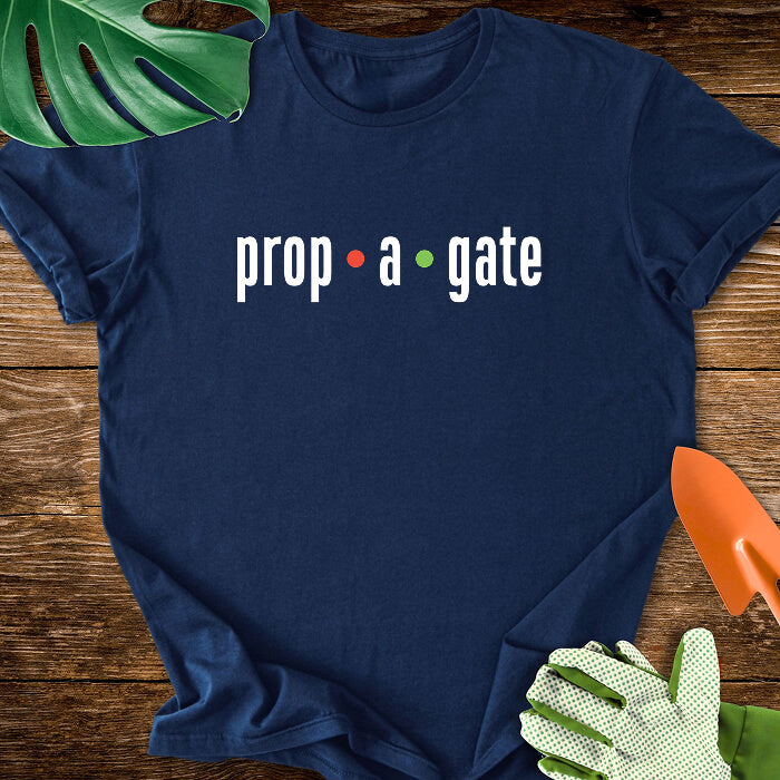 Propagate Plant Lover Typography T-Shirt