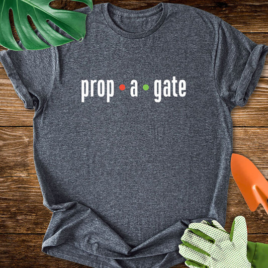 Propagate Plant Lover Typography T-Shirt