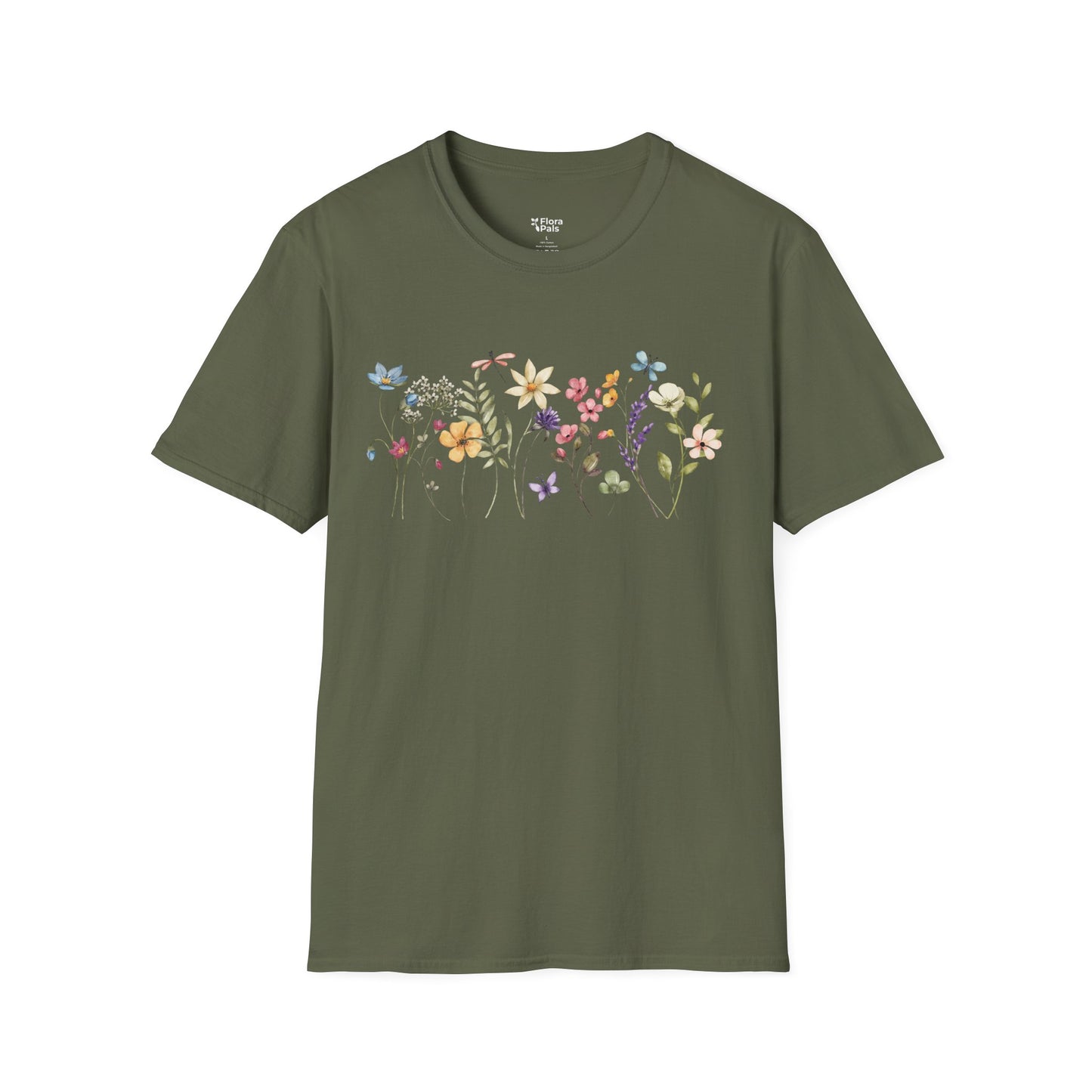 Watercolor Wildflowers T-Shirt