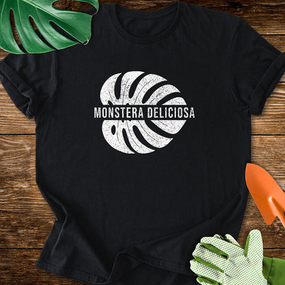 Vintage Monstera Deliciosa Leaf T-Shirt