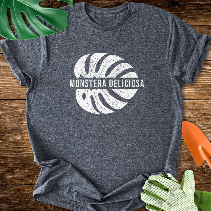 Vintage Monstera Deliciosa Leaf T-Shirt