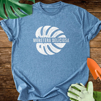 Vintage Monstera Deliciosa Leaf T-Shirt