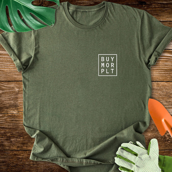 Buy More Plants Plant Lover Pocket T-Shirt