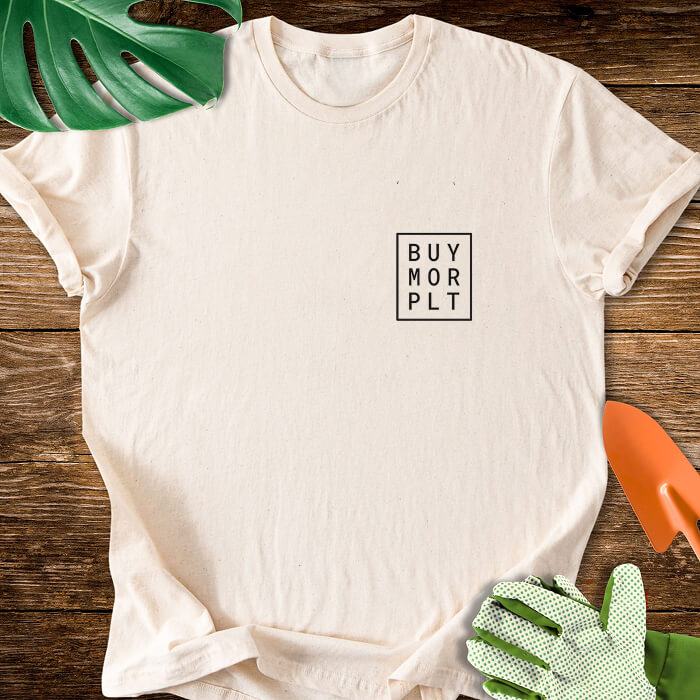 Buy More Plants Plant Lover Pocket T-Shirt