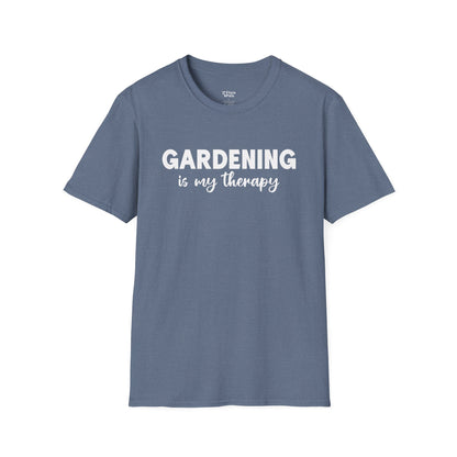 Gardening Is My Therapy Minimalist Quote T-Shirt
