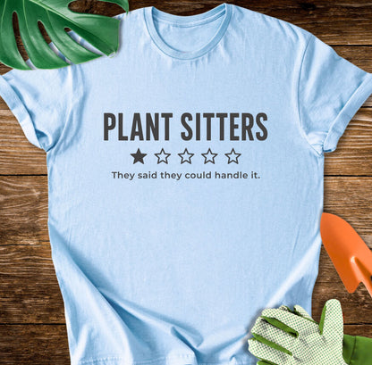 Plant Sitters Rating T-Shirt