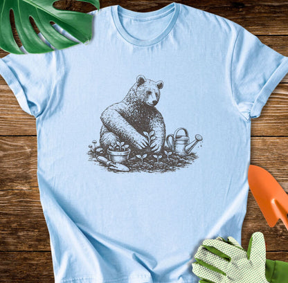 Vintage Gardening Bear T-Shirt