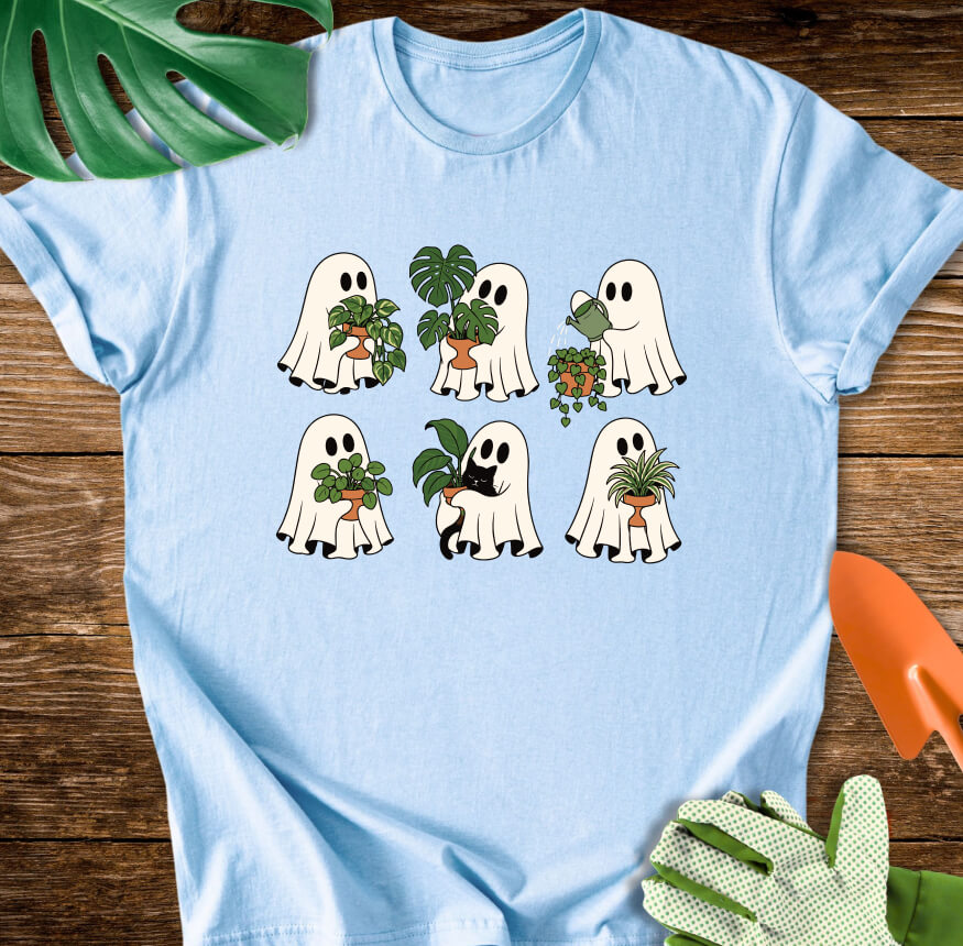 Spooky Plant Ghosts T-Shirt