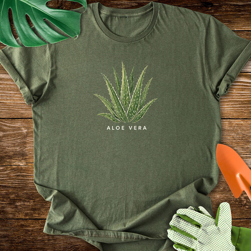 Aloe Vera Vintage Botanical T-Shirt