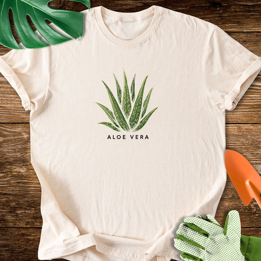 Aloe Vera Vintage Botanical T-Shirt