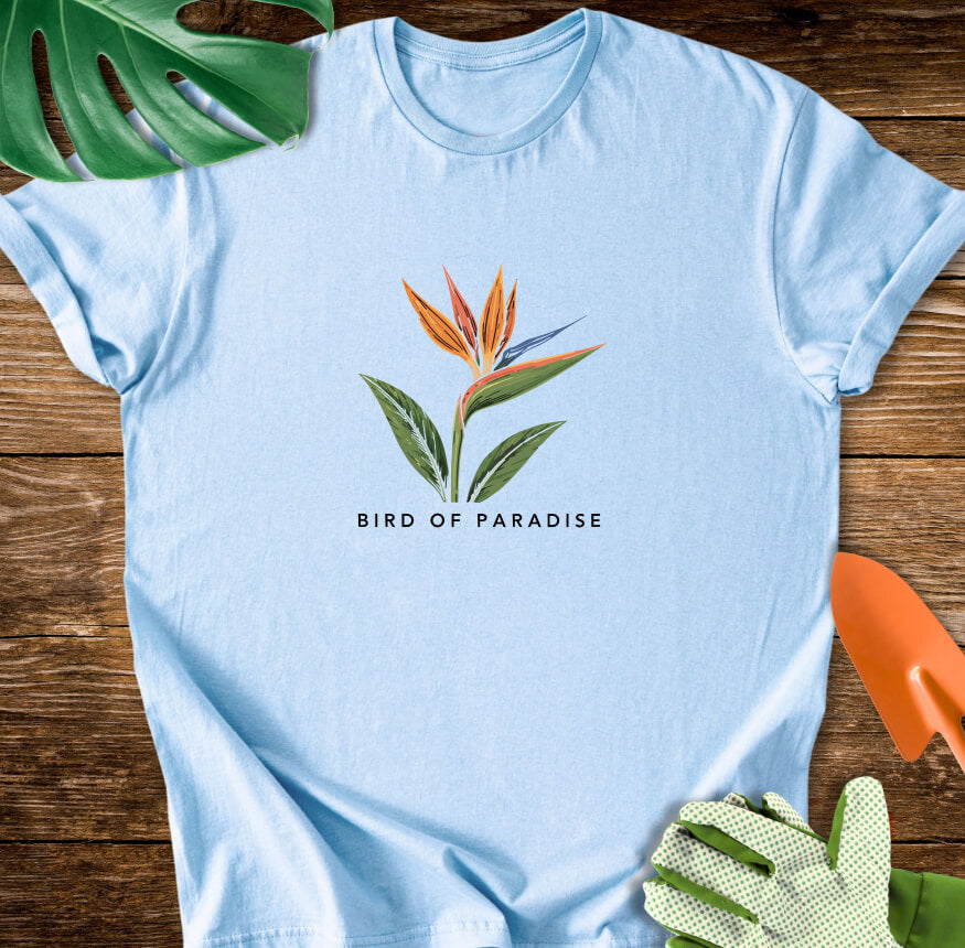 Bird of Paradise Vintage Botanical T-Shirt