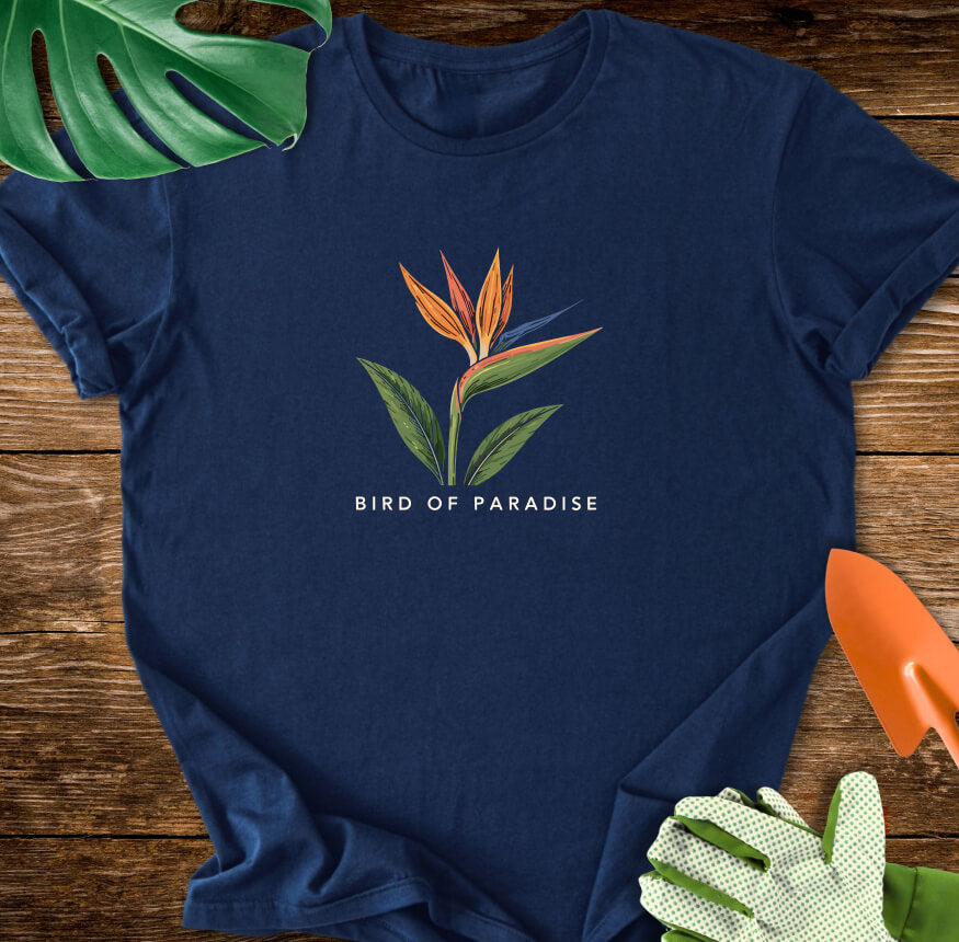 Bird of Paradise Vintage Botanical T-Shirt
