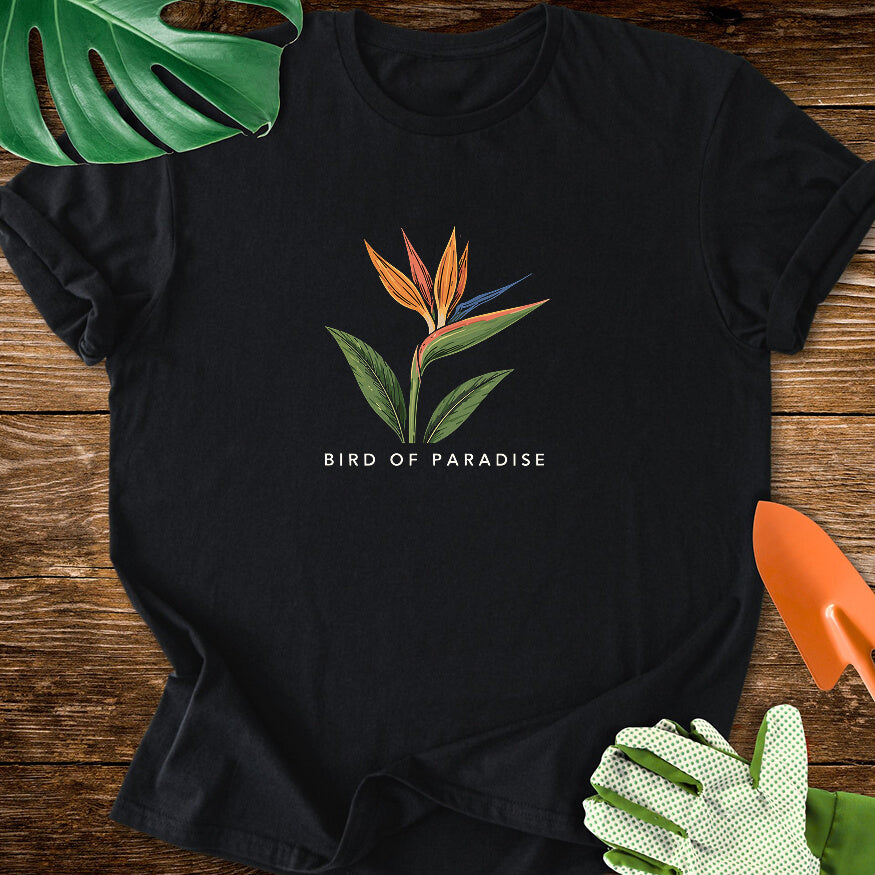 Bird of Paradise Vintage Botanical T-Shirt