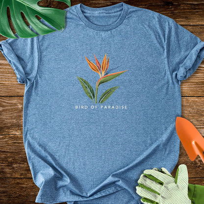 Bird of Paradise Vintage Botanical T-Shirt