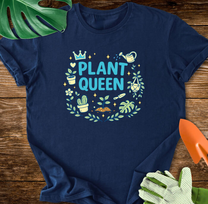Plant Queen Colorful T-Shirt