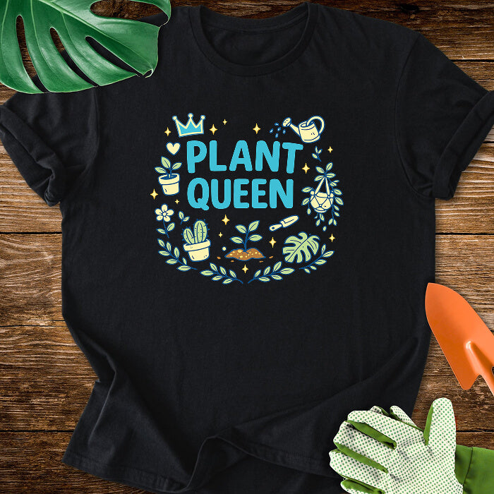 Plant Queen Colorful T-Shirt