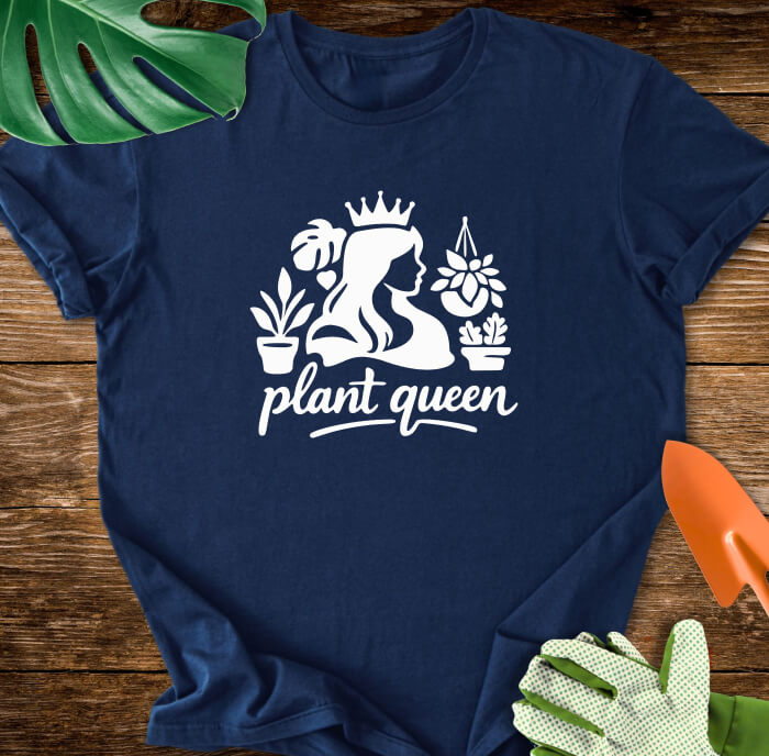 Plant Queen Silhouette T-Shirt