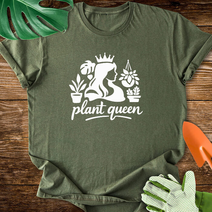 Plant Queen Silhouette T-Shirt