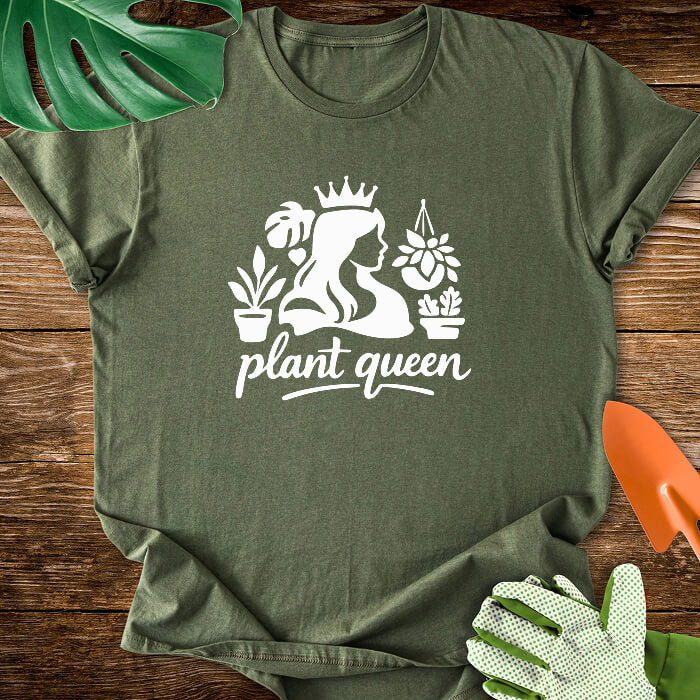 Plant Queen Silhouette T-Shirt