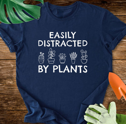 Easily Distracted By Plants T-Shirt