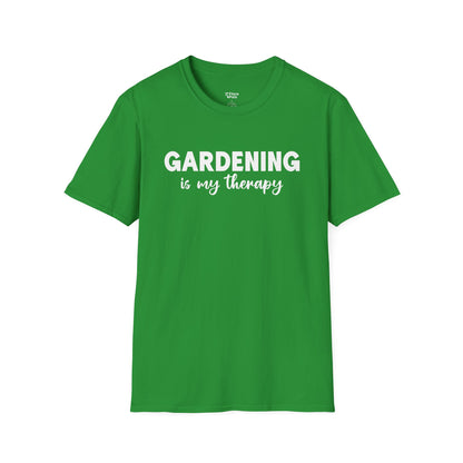 Gardening Is My Therapy Minimalist Quote T-Shirt