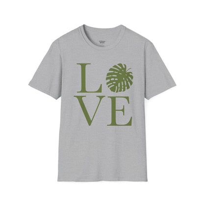 LOVE Monstera Plant Lover T-Shirt