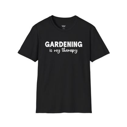 Gardening Is My Therapy Minimalist Quote T-Shirt