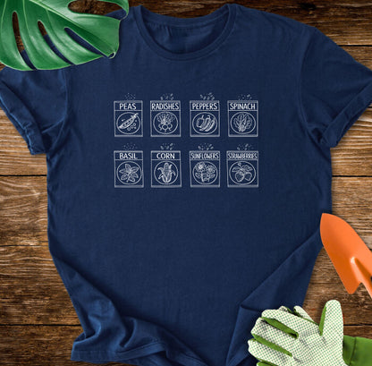 Garden Seed Packets T-Shirt