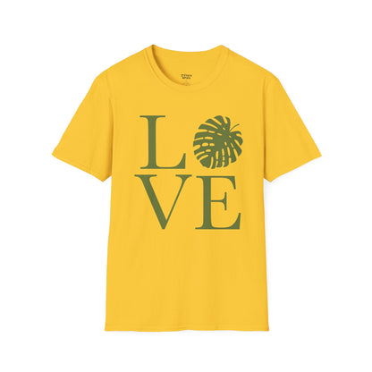 LOVE Monstera Plant Lover T-Shirt